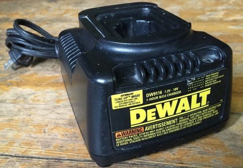 DeWalt DW9116 7.2-18v 1 Hour NiCad Charger