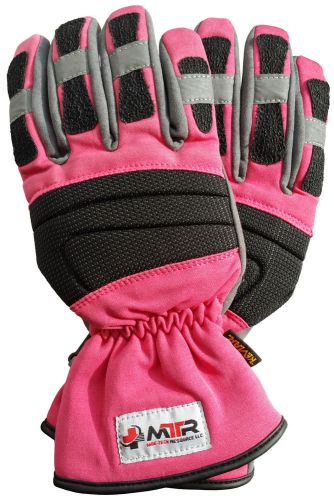 Mtr reflective pink extrication gloves for sale