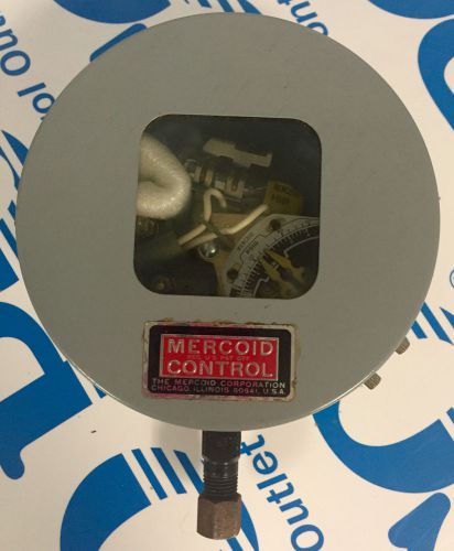 Mercoid control da-21-2-r-25-s series da bourdon tube pressure switch new for sale
