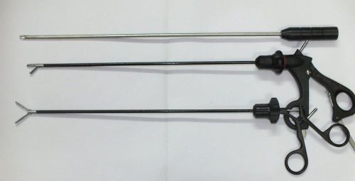 New Laparoscopy 5mm Biopsy , Endoclinch Grasper and Knot Pusher