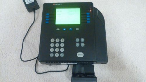 Kronos Systems 4500 Employee Time Clock w/ Touch ID &#039;8602000-011&#039; Fast Shipping