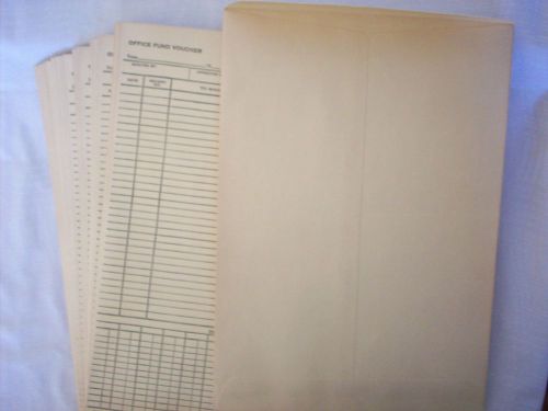Vintage Office Fund Voucher Envelope Form C507