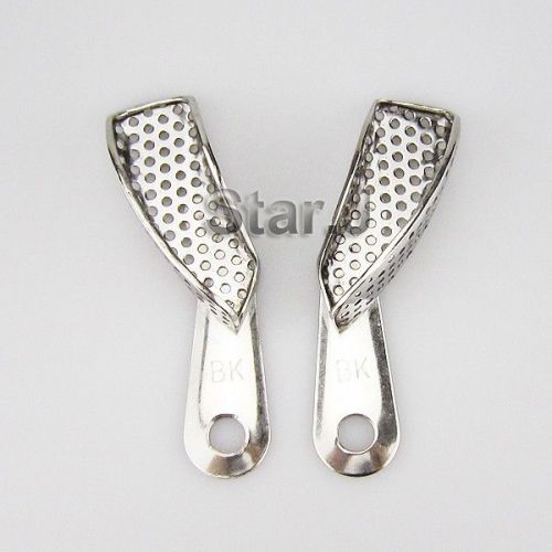 Dental stainless steel quadrant impression tray upper &amp; lower for sale
