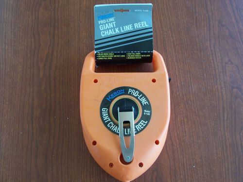 #g-130 keson pro-line giant chalk line reel ***new*** for sale