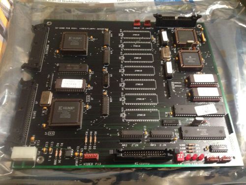 Haas CNC Mill PCB Video / Floppy Interface Board 32-3200 Rev A