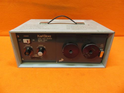 Karl Storz Twin Endoscopy Light Source Model: 483C