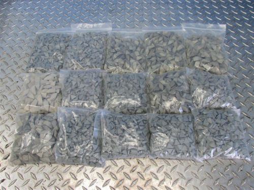 24 lbs of assorted vibratory tumbling tumbler deburring media for sale