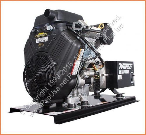 Winco industrial series ec18000ve portable generator 18000 watt gas 120v 240v for sale