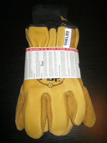 Shelby &#034;Big Bull&#034; FDP Firefighter Gloves NEW 2013 Compliant Size J Jumbo