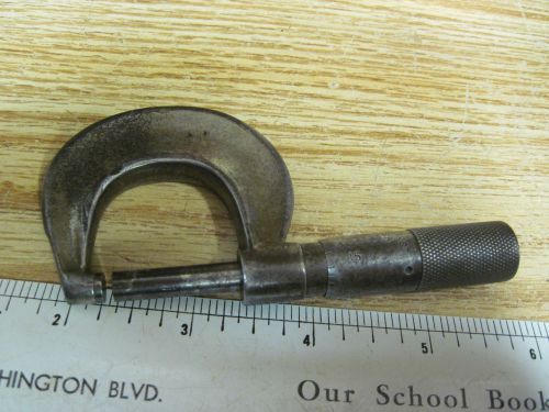 used reeds mall tool coinch outside tool is micrometer 0-1&#039;&#039; minchenest original