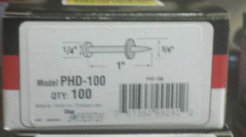 SIMPSON  PHD-100 1-Inch Long 1/4-Inch Headed Hammer Drive Fastener (300)