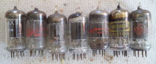 (7) Used 12AX7 High Mu Twin Triode Tube for RF Amplifier