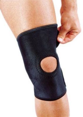 Mutual Industries Adjustable Neoprene Open Patella knee Support, One Size