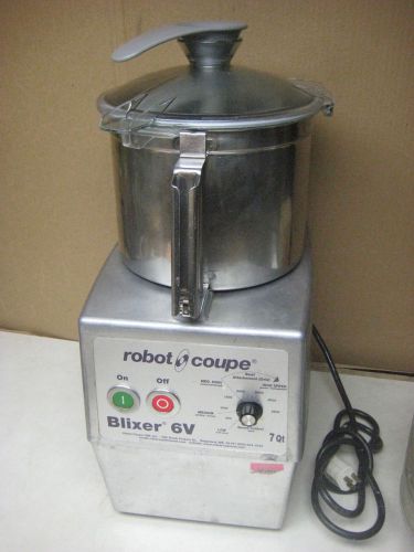 Robot coupe blixer 6v heavy duty commercial food processor, no blade, works for sale