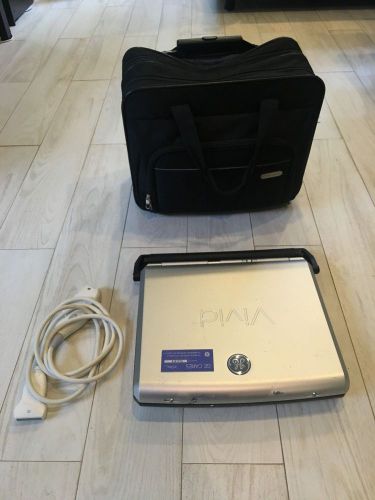 GE Vivid I -- Excellent Condition With 3S-RS Probe and Carry Case