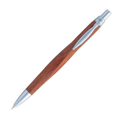 Ohto Wood Shaft Needle Ball Point Pen - 0.7mm - Twist