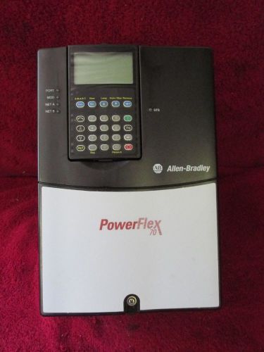 ALLEN BRADLEY 20A B 015 A 3 AYNANCO POWERFLEX 70 ( 5 HP ) USED GOOD TAKEOUT
