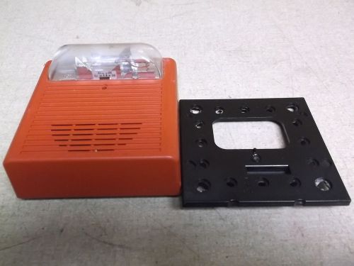 Audible and Visual Signal For Fire Alarm AS-24MCC *FREE SHIPPING*