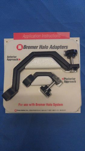 Bremer Halo Adapters Anterior &amp; Posterior Approach for use w/ Bremer Halo system
