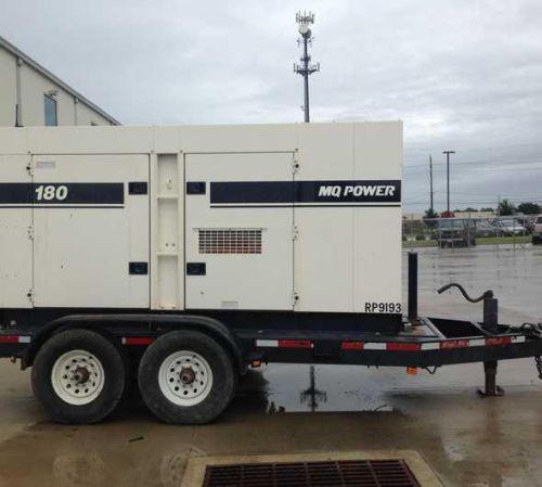 Multiquip dca180ssv portable generator set - 144 kw - 240/480v - 264 hp for sale