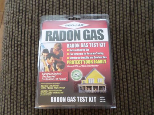 PRO-LAB Radon Gas Test Kit Do It Yourself 2 Detectors Safe Easy RA100 Free Ship