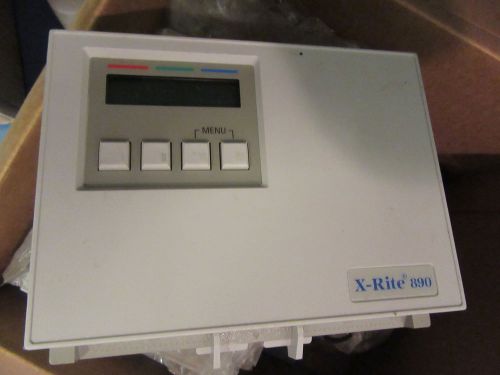 X-Rite 890 Color Photographic Densitometer w/o Charger 110-220v 50/60Hz