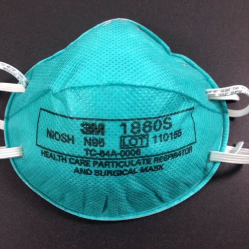 3M N95 Particulate Respirator LOT OF 20 #1860S Mask Cone FLU Influenza HeathCare