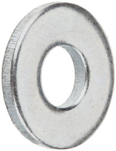 Steel flat washer, zinc plated finish, asme b18.22.1, no. 6 screw size, 5/32&#034;... for sale