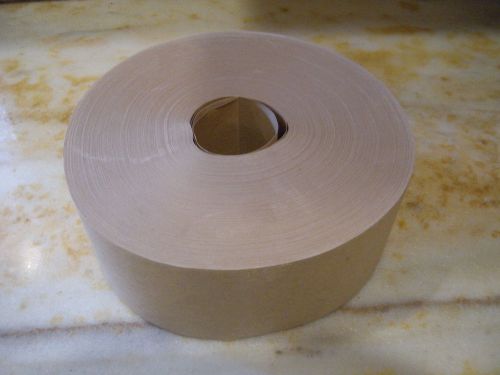 Kraft Water Activated Sealing Paper Packaging Tape 3&#034; x 600&#039;