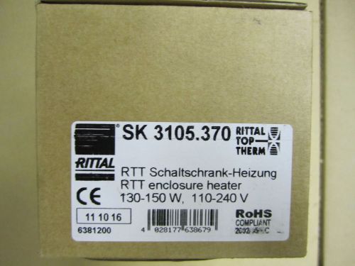 New rittal 3105370 rtt enclosure heater 130-150w 110-240v sk 3105.370 for sale