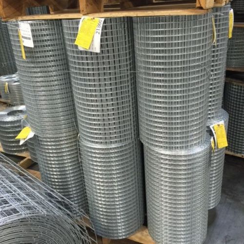 1x1&#034; 16g 24&#034;x100&#039; galvanized welded wire mesh rolls (gaw) for sale