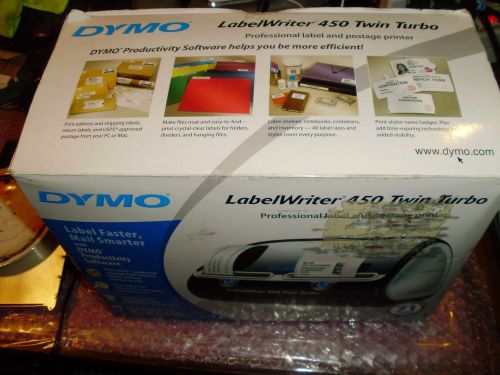 DYMO Label Writer 450 Twin Turbo label printer 71 label/min professional NEW