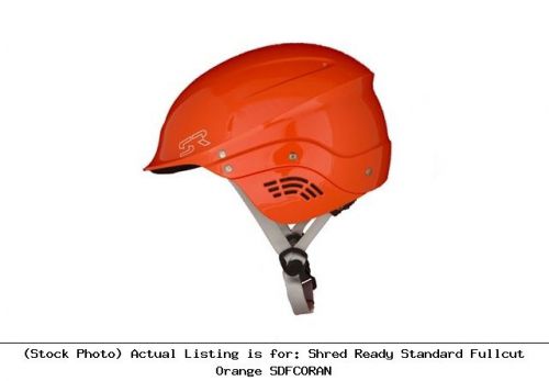 Shred Ready Standard Fullcut Orange SDFCORAN Helmet