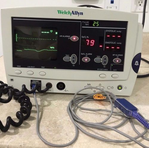 Welch- Allyn Atlas 62000 Series Paitent Vital Signs Exam Monitor w/ Printer