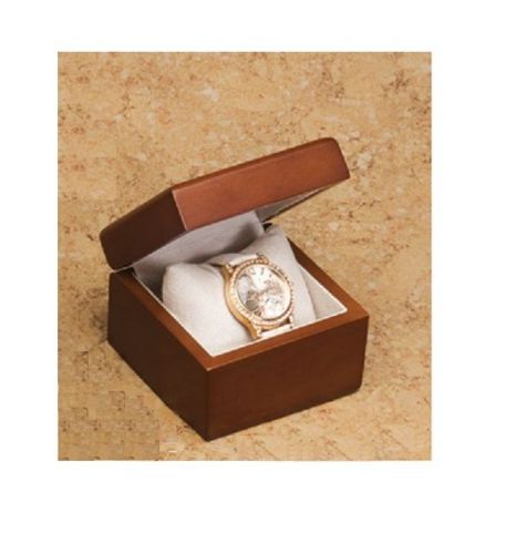 High quality solid wood gift box lg watch box bracelet box showcase brown box for sale