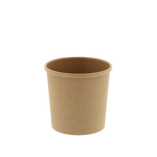 Royal 12 oz. Kraft Paper Soup/Hot/Cold Food Containers, Case of 500