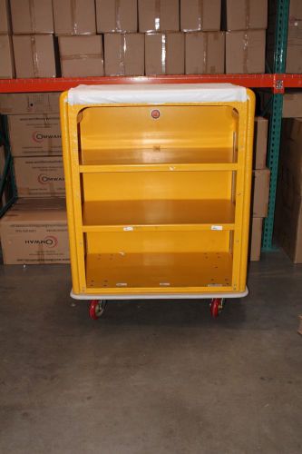 Mcclure sanitrux commercial linen carrier cart - very nice for sale
