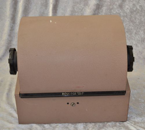 VINTAGE DOUBLE ROTARY ROLODEX 3500-T CARD FILE