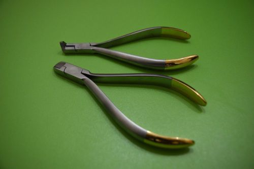 Distal end Cutter and Hard wire Cutter Set of 2 pieces orthodontic  by DentaMax