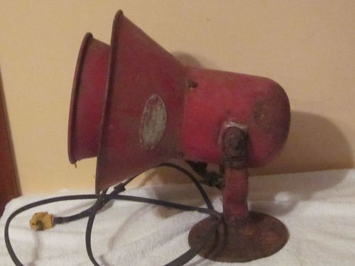 Vintage federal enterprises loud siren 120 volt for sale