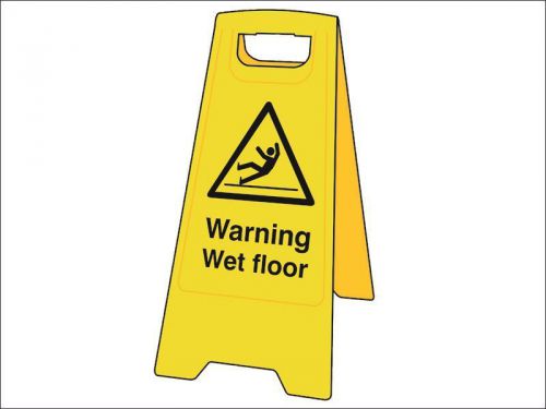 Scan - Warning Wet Floor Heavy-Duty A Board