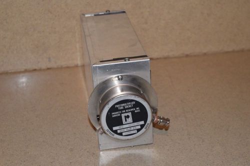 ** PRODUCTS FOR RESEARCH PHOTOMULTIPLIER TUBE SOCKET EMI 6256-RF 1KV 0.8PA