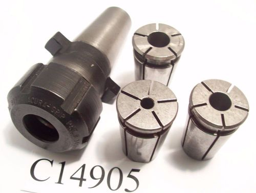 KWIK SWITCH 200 80237 COLLET CHUCK W/3 ACURA COLLETS  1/4, 7/16, &amp; 1/2&#034;   C14905