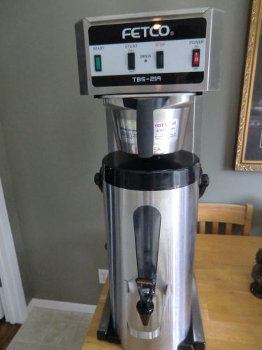 Fetco TBS-21A Tea Brewer Extractor 3 Gallon