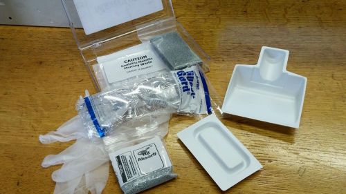 Lab safety supply mercury spill kit 6pk 20759 new free shipping #xx# for sale
