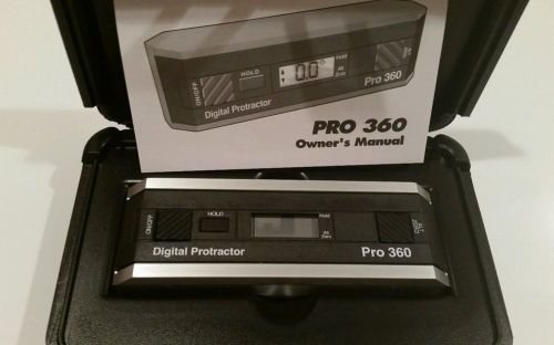 New, NO RESERVE PRICE,  Pro 360 Digital Protractor,  M - D Building Products