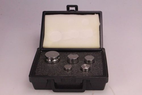 Troemner wx-2394-p 1000g class f test weight with 100 - 500g calibration set for sale