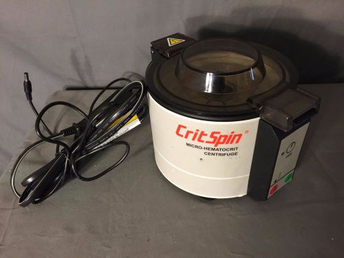 Nice statspin critspin centrifuge m961-22 with hematocrit rotor and ac adapter for sale
