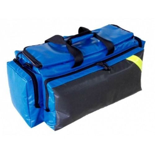 LINE2design Deluxe Impervious Oxygen Bag Fully Padded with Shoulder Strap Blue