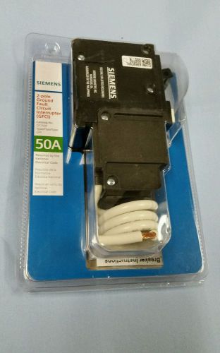 SIEMENS /  MURRAY / 50A GFI, GFCI  Circuit  Breaker QF250GFI  NEW in BOX
